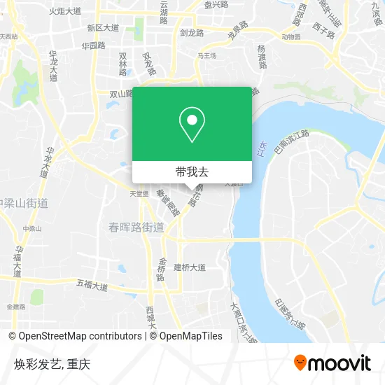 焕彩发艺地图