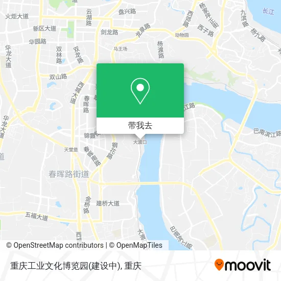 重庆工业文化博览园(建设中)地图