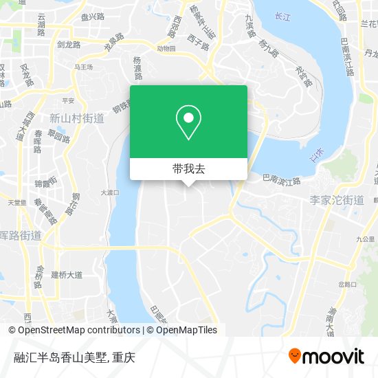 融汇半岛香山美墅地图