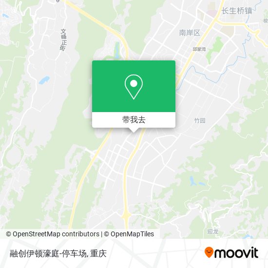 融创伊顿濠庭-停车场地图