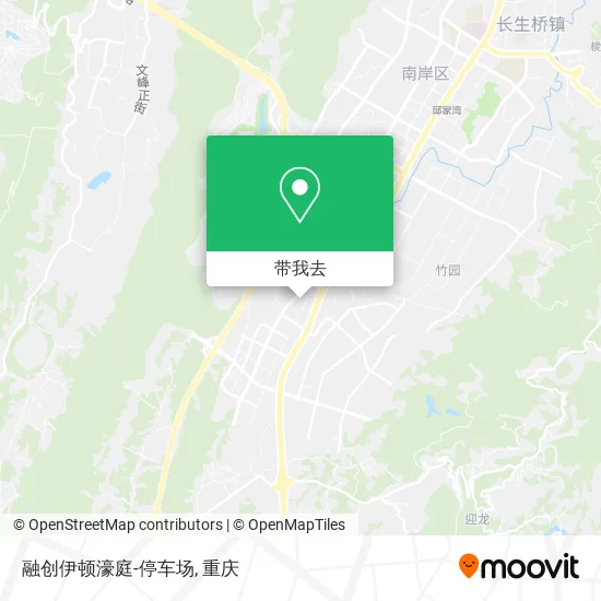 融创伊顿濠庭-停车场地图