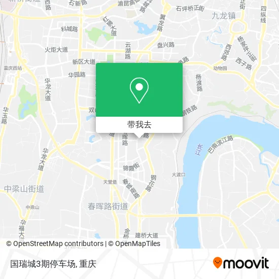 国瑞城3期停车场地图