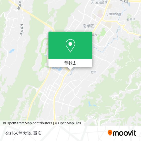金科米兰大道地图