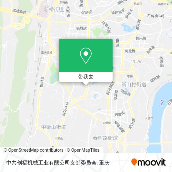 中共创福机械工业有限公司支部委员会地图