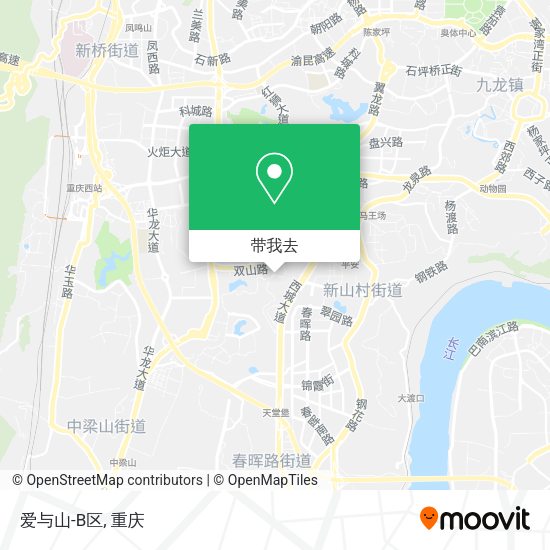 爱与山-B区地图