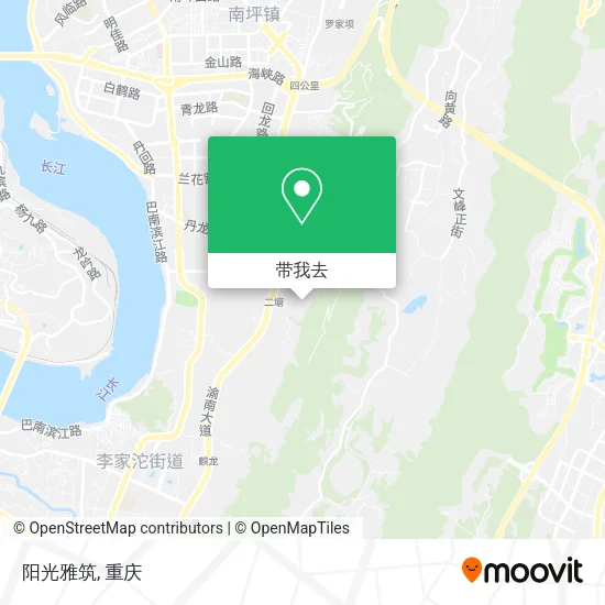 阳光雅筑地图