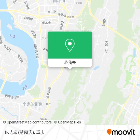 味志道(慧园店)地图