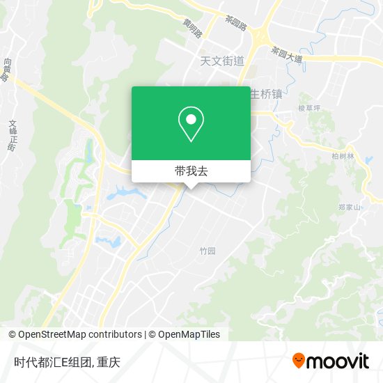 时代都汇E组团地图