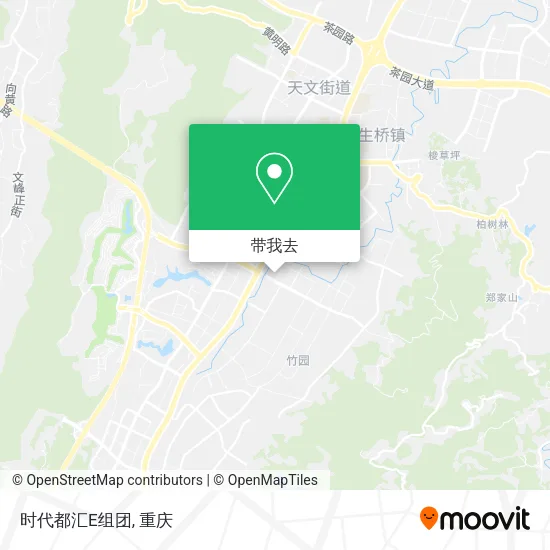 时代都汇E组团地图