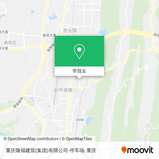 重庆隆福建筑(集团)有限公司-停车场地图