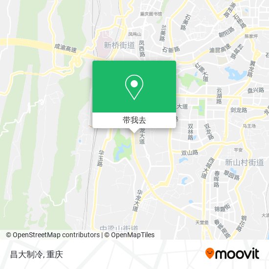 昌大制冷地图