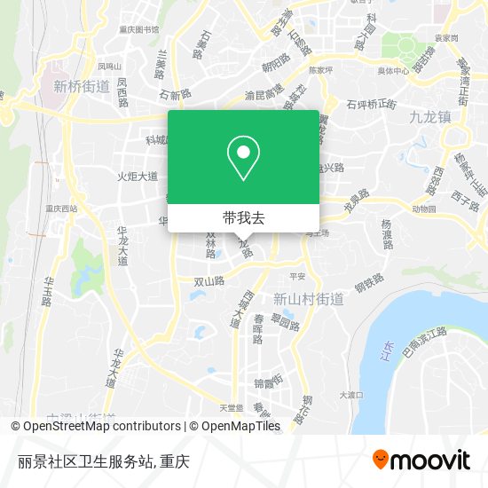 丽景社区卫生服务站地图