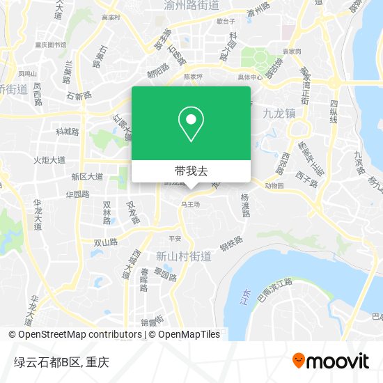 绿云石都B区地图