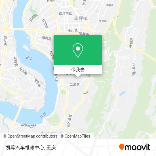 凯尊汽车维修中心地图