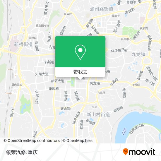 领荣汽修地图