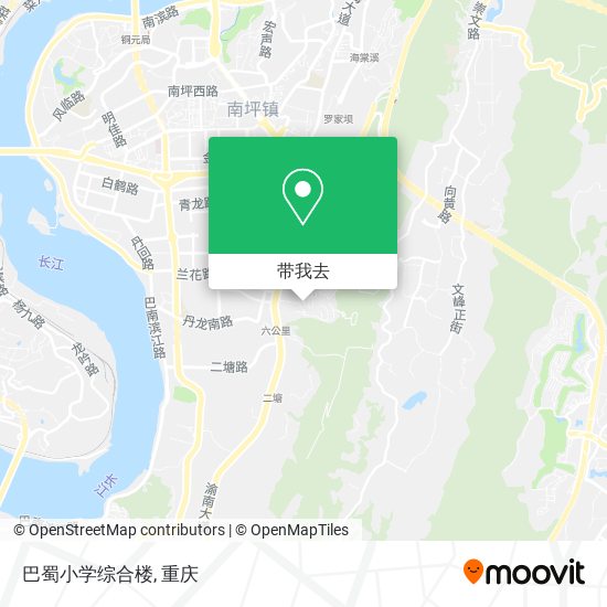 巴蜀小学综合楼地图