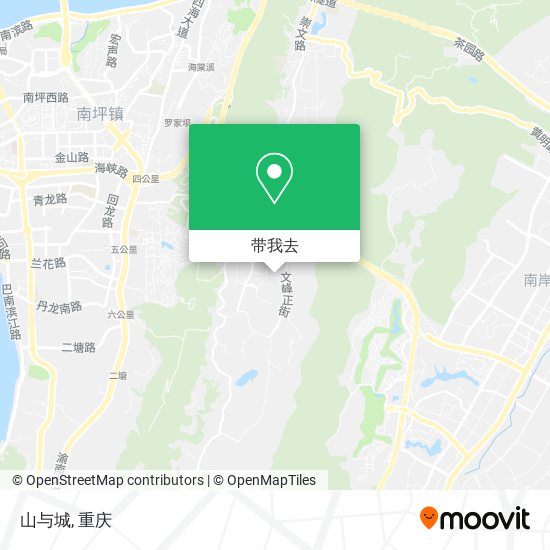 山与城地图