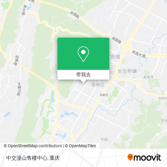中交漫山售楼中心地图