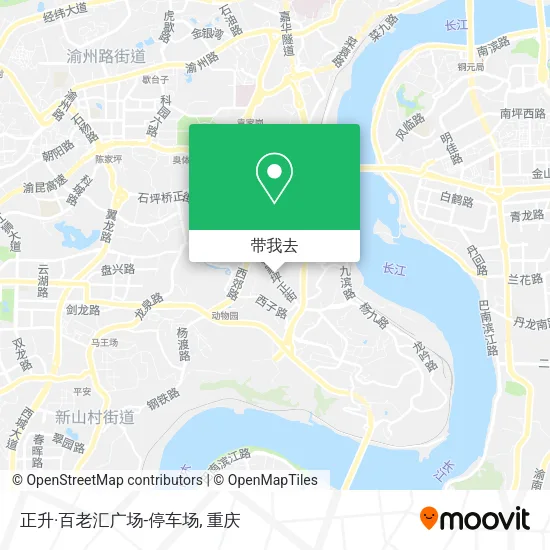 正升·百老汇广场-停车场地图