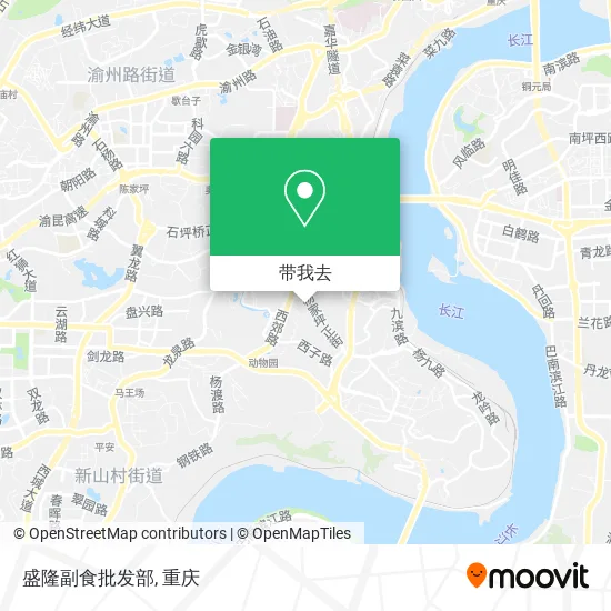 盛隆副食批发部地图