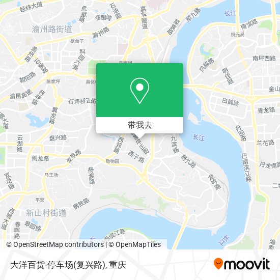 大洋百货-停车场(复兴路)地图