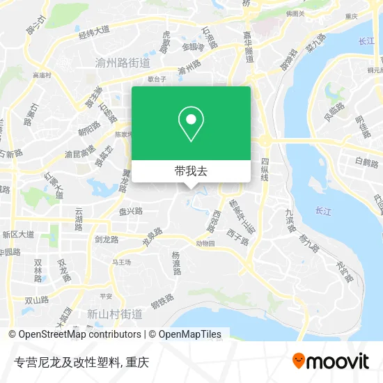 专营尼龙及改性塑料地图