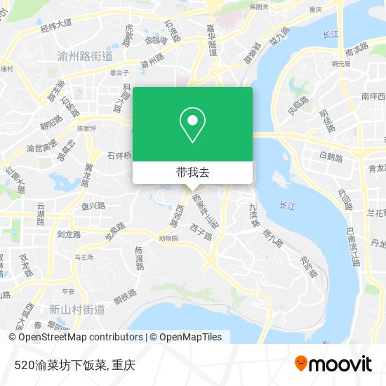 520渝菜坊下饭菜地图