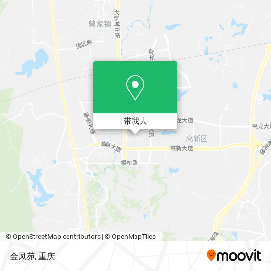 金凤苑地图
