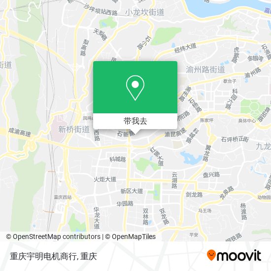 重庆宇明电机商行地图