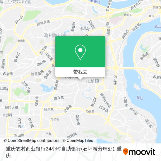 重庆农村商业银行24小时自助银行(石坪桥分理处)地图