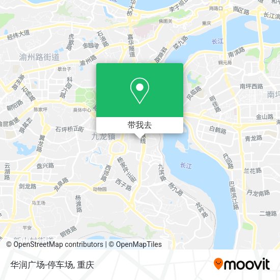 华润广场-停车场地图