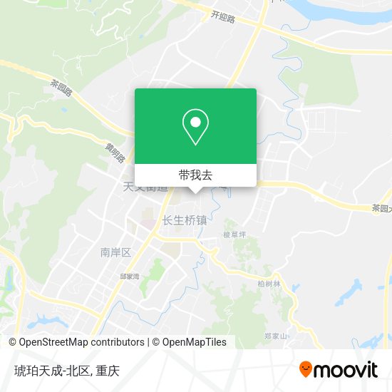 琥珀天成-北区地图