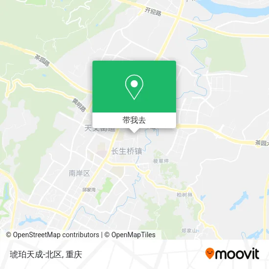 琥珀天成-北区地图