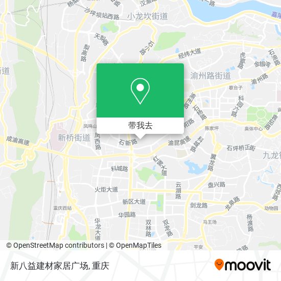 新八益建材家居广场地图