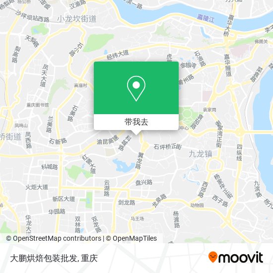 大鹏烘焙包装批发地图