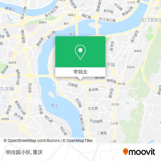 明佳园小区地图
