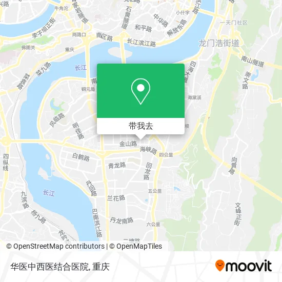 华医中西医结合医院地图