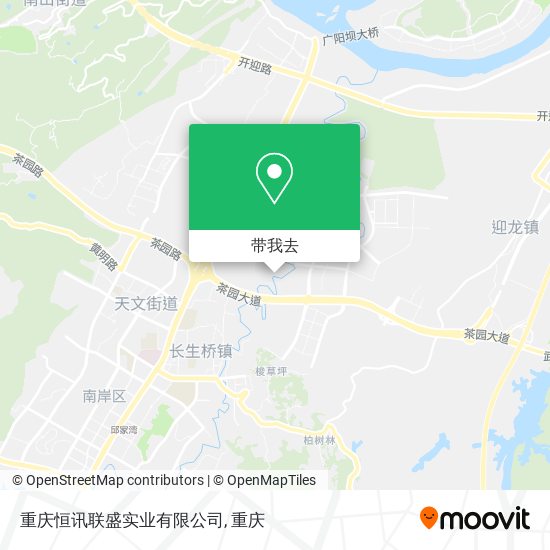 重庆恒讯联盛实业有限公司地图