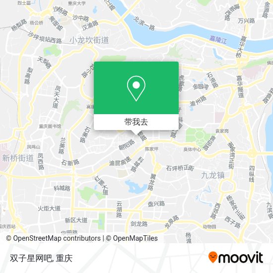 双子星网吧地图