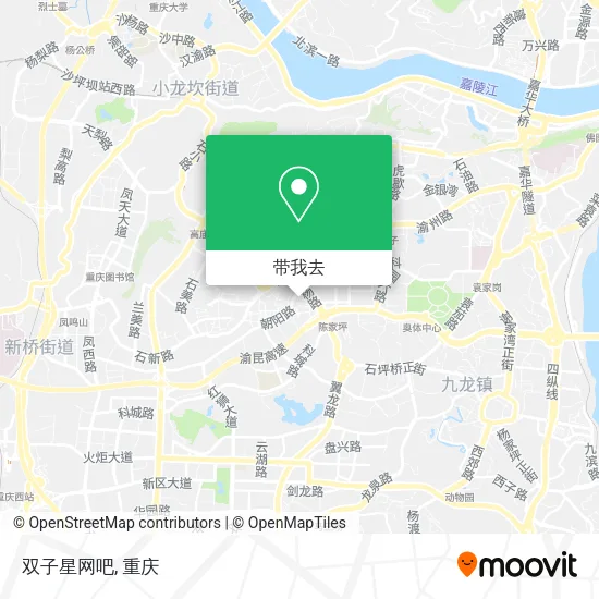 双子星网吧地图