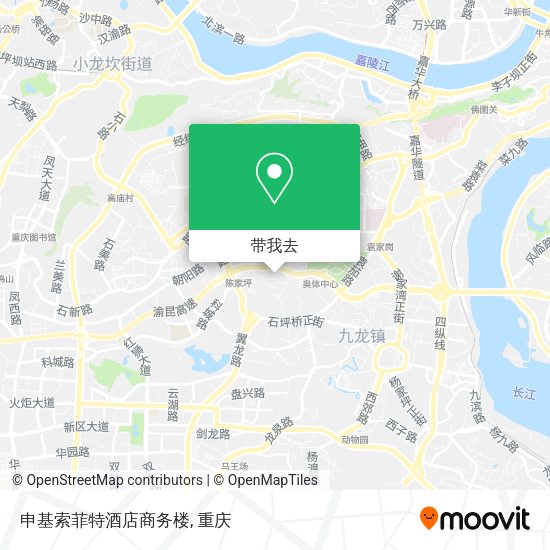 申基索菲特酒店商务楼地图