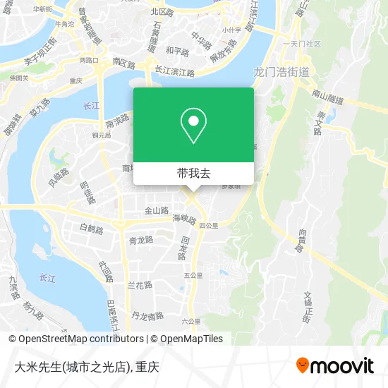 大米先生(城市之光店)地图