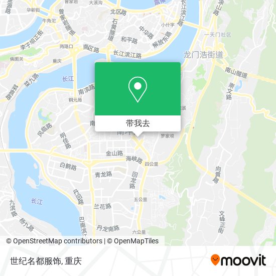 世纪名都服饰地图