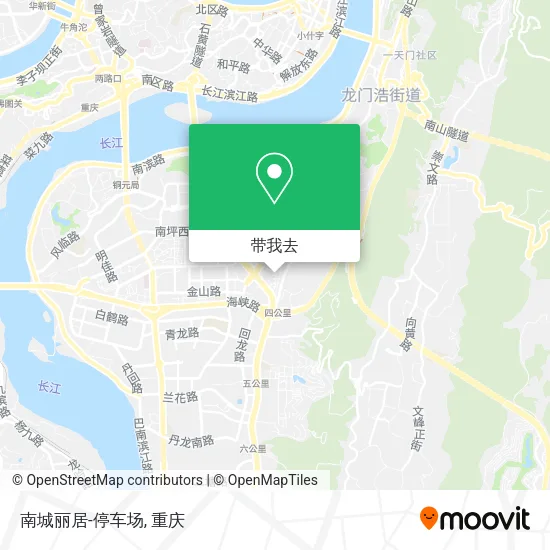 南城丽居-停车场地图