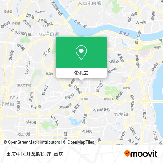 重庆中民耳鼻喉医院地图