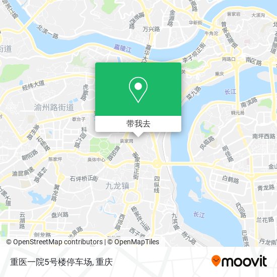 重医一院5号楼停车场地图