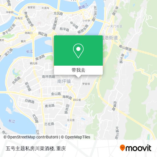 五号主题私房川菜酒楼地图