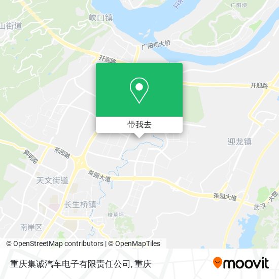重庆集诚汽车电子有限责任公司地图