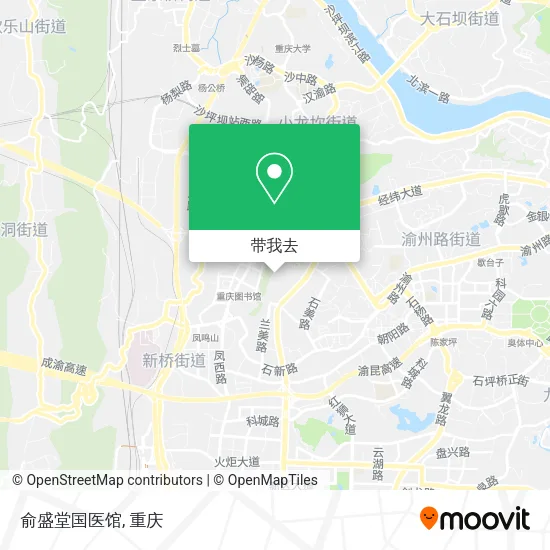 俞盛堂国医馆地图