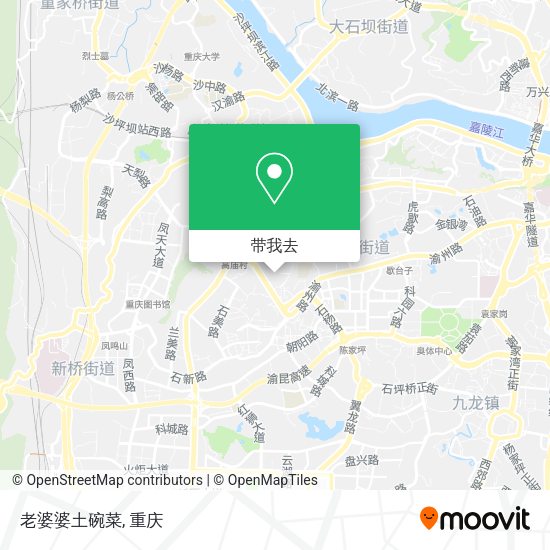 老婆婆土碗菜地图